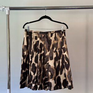 Max Mara Weekend Silk Pleated Skirt